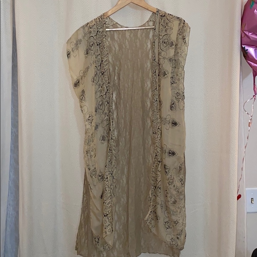 -Justin&Taylor - Tan Textured Multipurpose Wrap